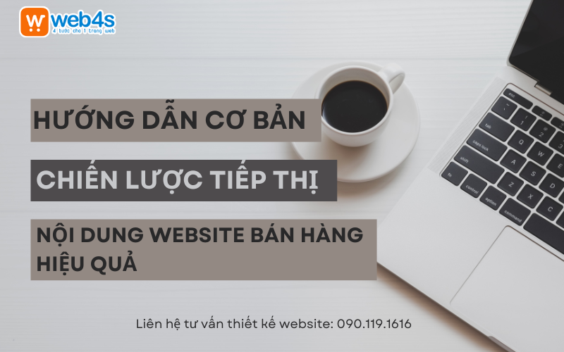 Hướng dẫn cơ bản chiến lược tiếp thị nội dung website bán hàng hiệu quả